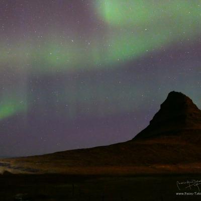 2023-09-18 - Aurores boréales, Islande, Kirkjufell, Snæfellsnes