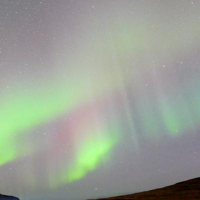 2023-09-18 - Aurores boréales, Islande, Kirkjufell, Snæfellsnes