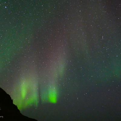 2023-09-18 - Aurores boréales, Islande, Kirkjufell, Snæfellsnes