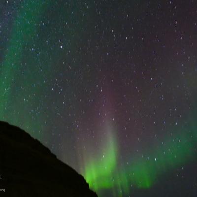 2023-09-18 - Aurores boréales, Islande, Kirkjufell, Snæfellsnes