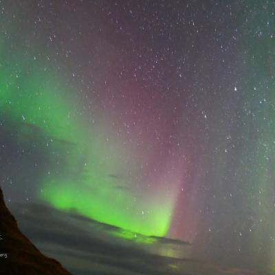 2023-09-18 - Aurores boréales, Islande, Kirkjufell, Snæfellsnes