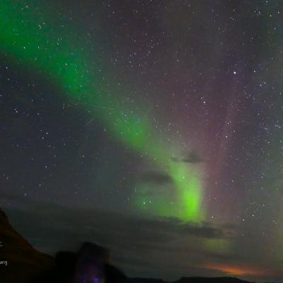 2023-09-18 - Aurores boréales, Islande, Kirkjufell, Snæfellsnes