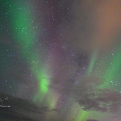 2023-09-18 - Aurores boréales, Islande, Kirkjufell, Snæfellsnes
