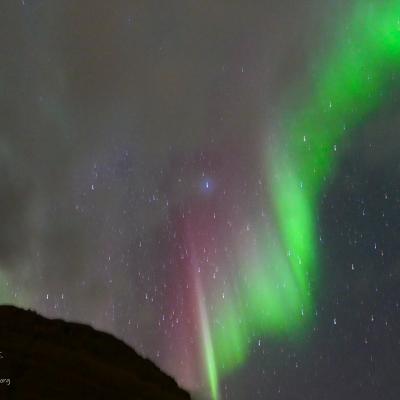 2023-09-18 - Aurores boréales, Islande, Kirkjufell, Snæfellsnes