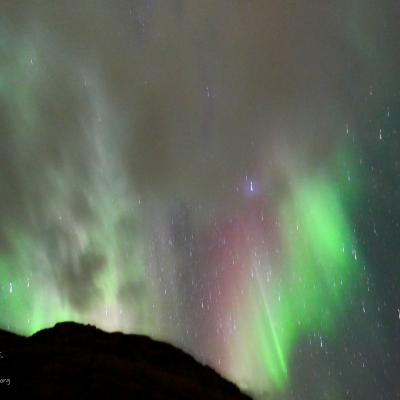 2023-09-18 - Aurores boréales, Islande, Kirkjufell, Snæfellsnes