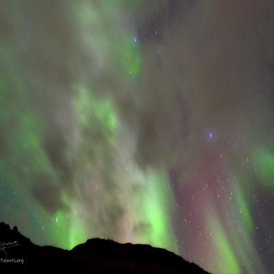 2023-09-18 - Aurores boréales, Islande, Kirkjufell, Snæfellsnes