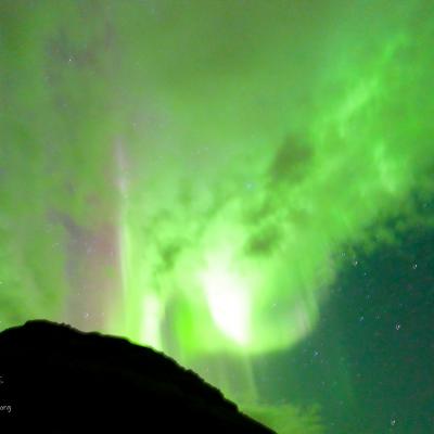 2023-09-18 - Aurores boréales, Islande, Kirkjufell, Snæfellsnes
